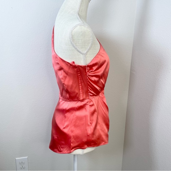 Cinq A Sept Stace One Shoulder Silk Blouse - Picture 3 of 12